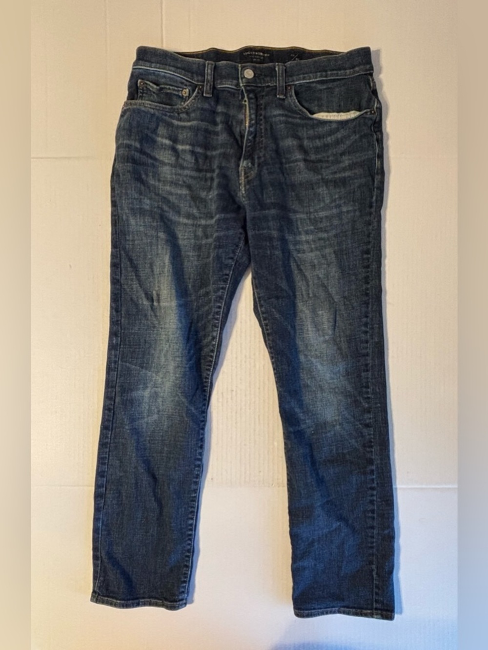 Lucky Brand Women’s Jeans 32/30 121 Slim Straight Blue Denim